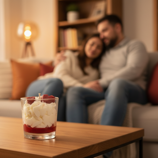 Bougie Saint-Valentin