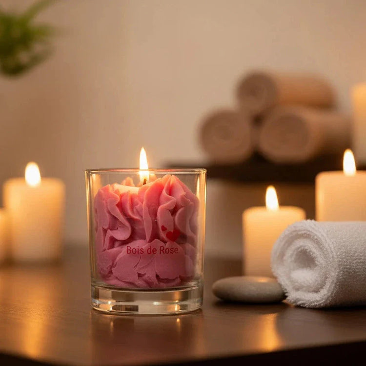 bougie parfumée cire végétale LN Cosmétique