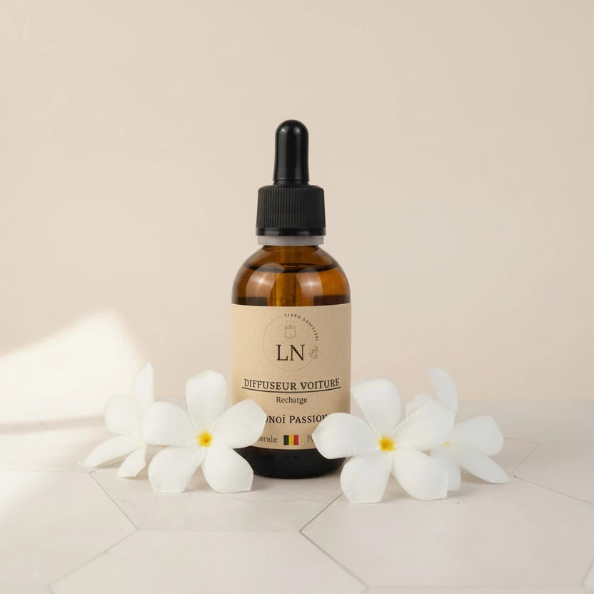 Recharge diffuseur voiture naturel monoï passion LN Cosmétique