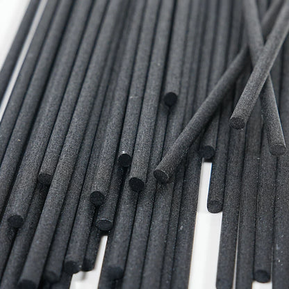 Tiges diffuseur à bâtons noir lot de 7 LN Cosmétique fibres naturelles