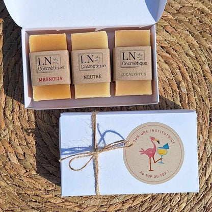 Trio de savons cadeau
