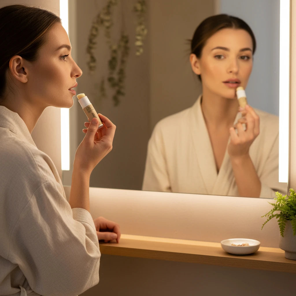 Baume à lèvres naturel bio hydratant mise en scene LN Cosmétique