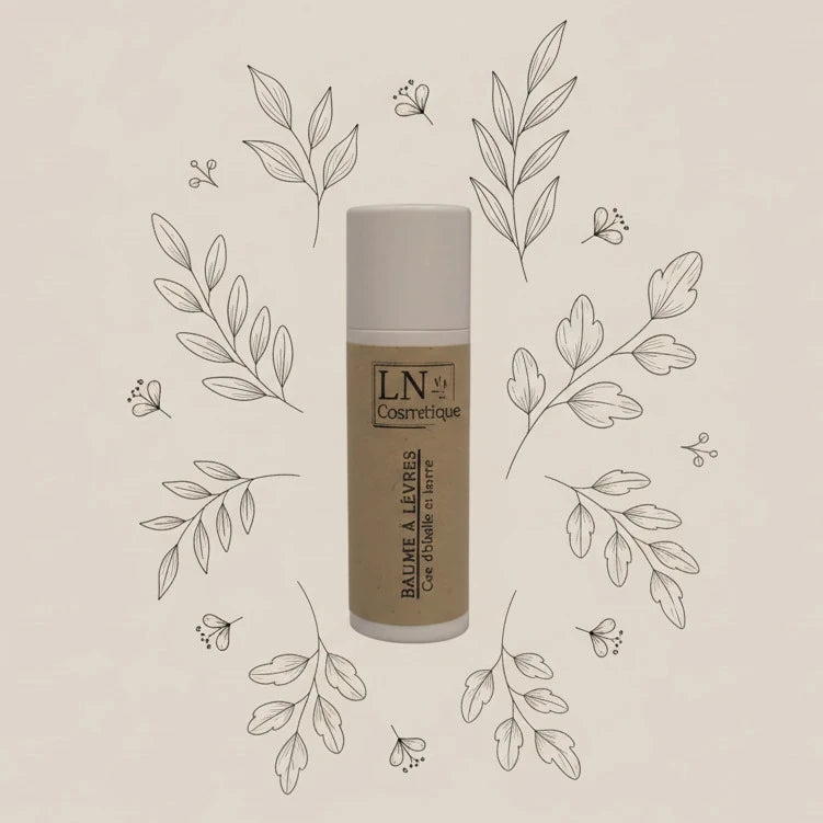 Baume à lèvres naturel neutre bio hydratant toute la famille LN Cosmétique