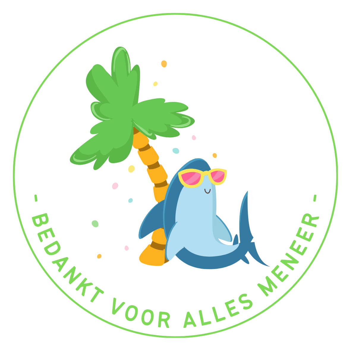 bedankt voor alles meneer