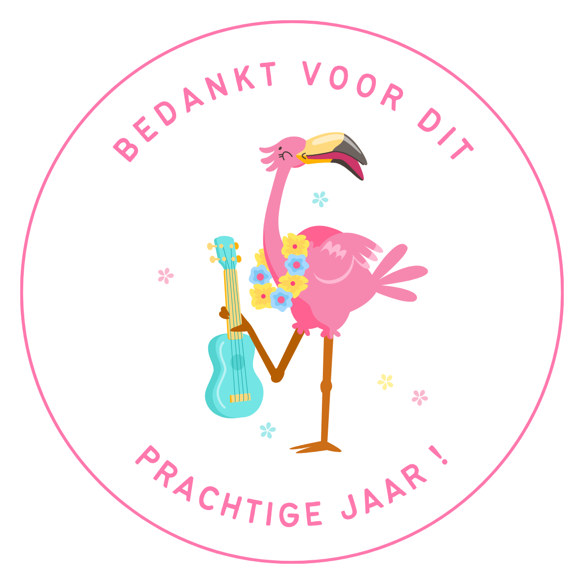 bedankt voor dit prachtige jaar