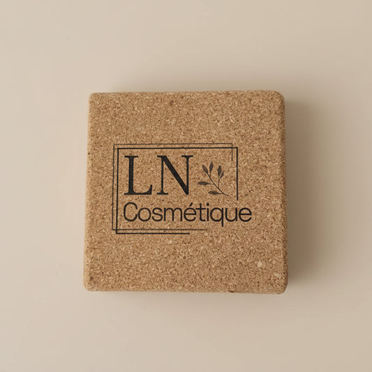boite a savon en liège fermée naturel LN Cosmétique