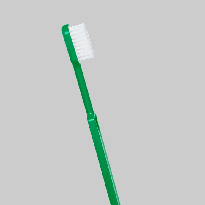 Brosse à dents rechargeable vert adulte écologique Caliquo bioplastique