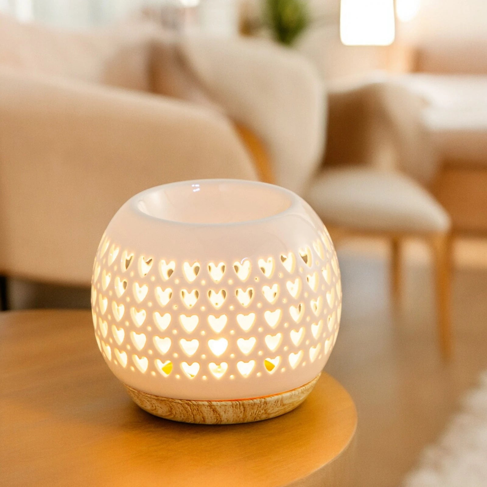 bruleur a fondants coeur allumé