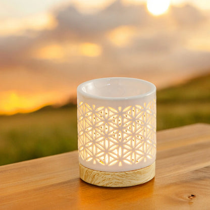 bruleur a fondants flower allumé