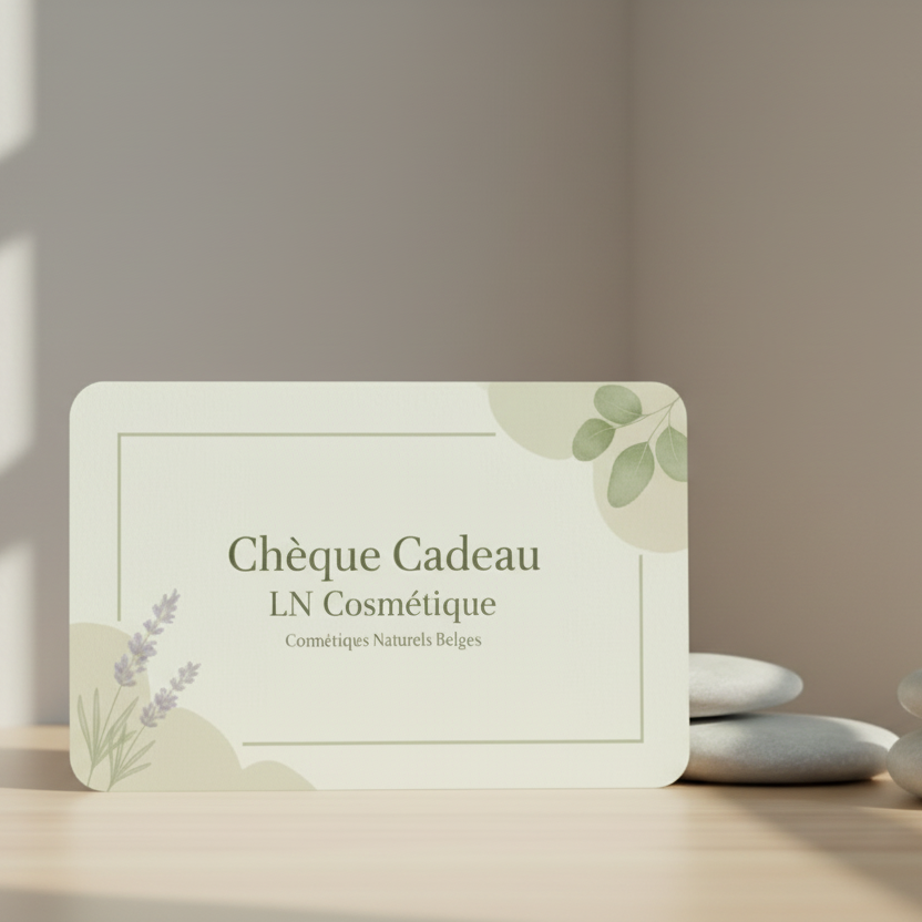 carte cadeau LN cosmetique Lueur naturelle Tournai