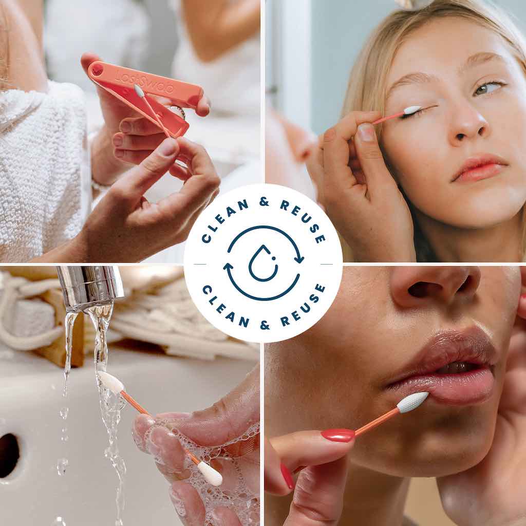 Coton-tige "beauté" réutilisable