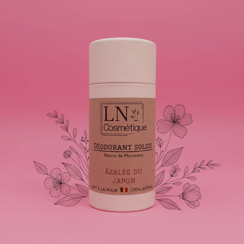 Déodorant solide naturel azalée du Japon LN Cosmétique