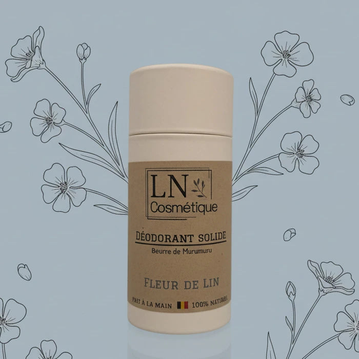 Déodorant solide naturel fleur de lin LN Cosmétique