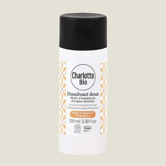 Dissolvant doux sans acétone naturel Charlotte Bio