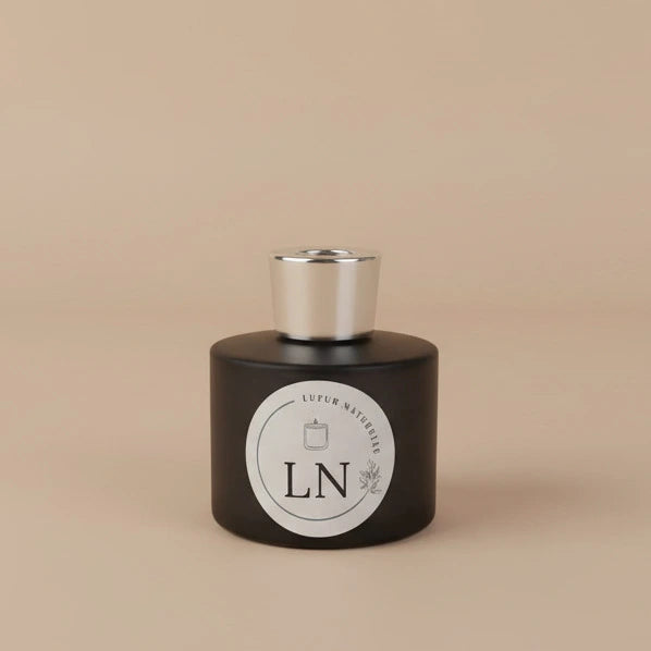 Flacon noir mat diffuseur à bâtons LN Cosmétique