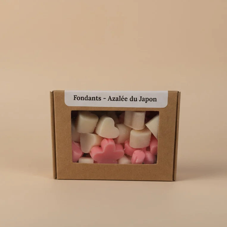 Fondant parfumé cire végétale azalée du japon LN Cosmétique