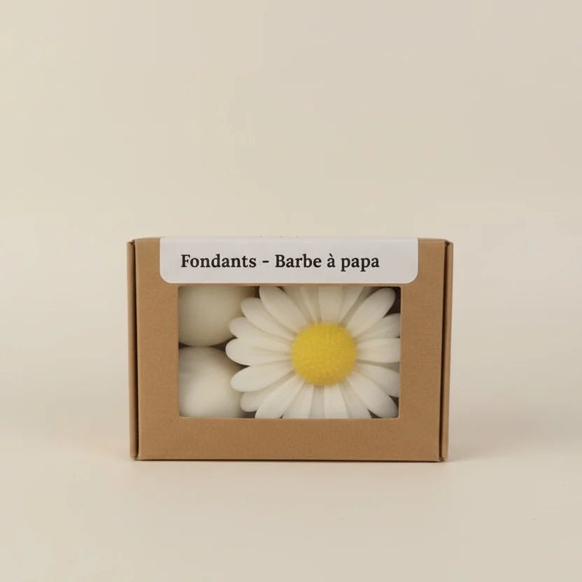 Fondant parfumé cire végétale barbe à papa LN Cosmétique