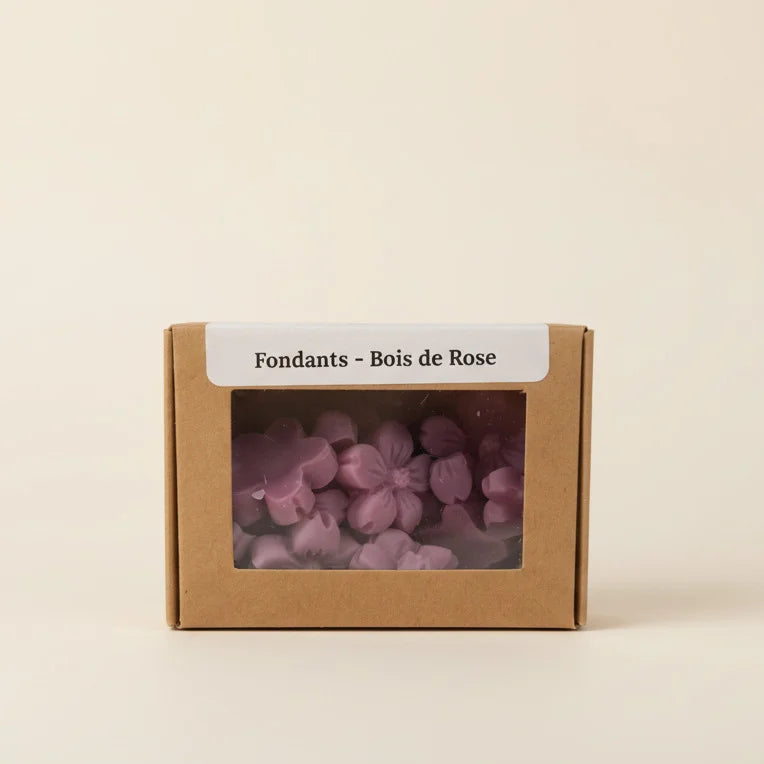 Fondant parfumé cire végétale bois de rose LN Cosmétique