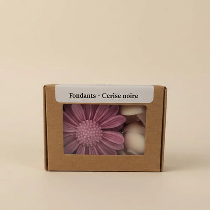 Fondant parfumé cire végétale cerise noire LN Cosmétique