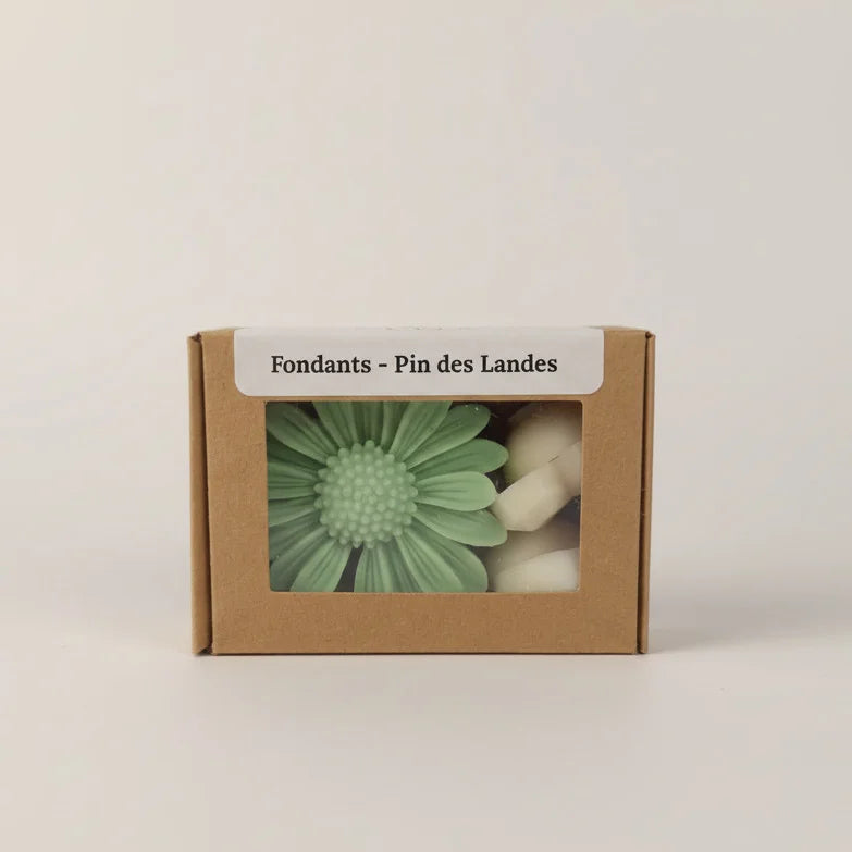 Fondant parfumé cire végétale pin des landes LN Cosmétique