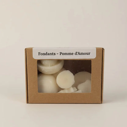 Fondant parfumé cire végétale pomme d'amour LN Cosmétique