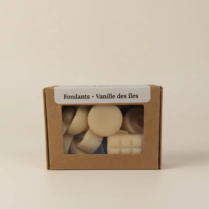 Fondant parfumé cire végétale vanille des îles LN Cosmétique