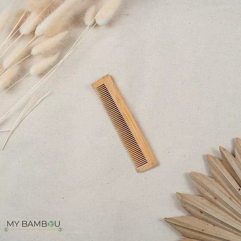 Peigne bambou râteau antistatique zéro déchet LN Cosmétique