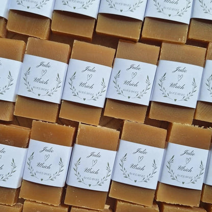 Quart savon artisanal personnalisé