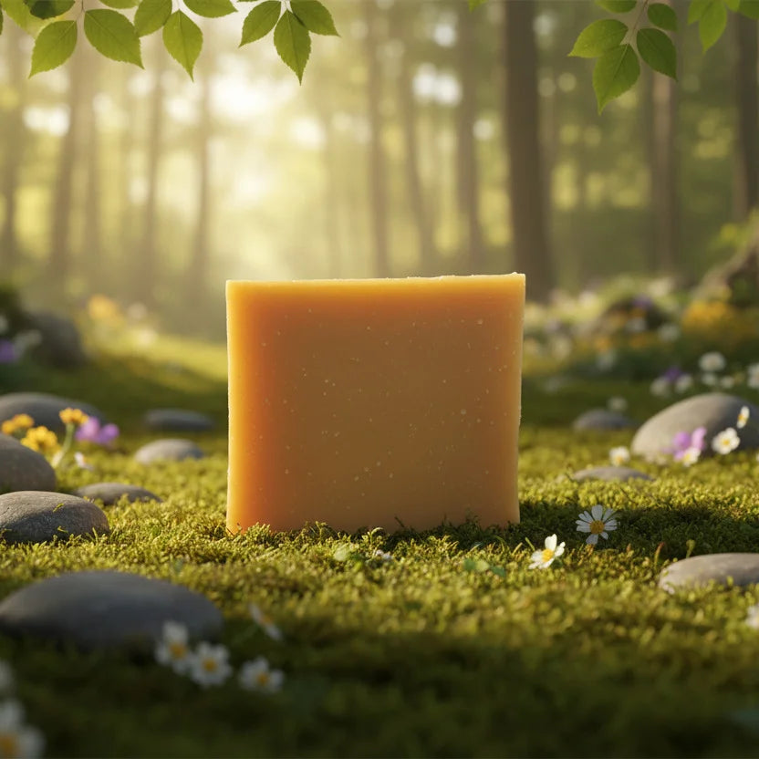 Savon au lait de chèvre LN Cosmétique dans la nature