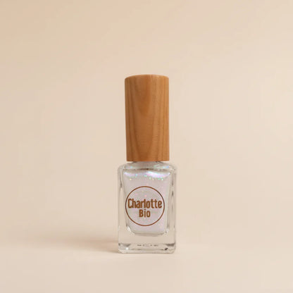 top coat irrisé vernis à ongles naturel végan Charlotte Bio