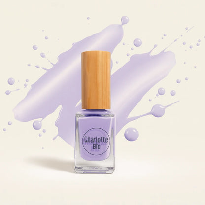 vernis naturel vegan charlotte bio couleur lilas
