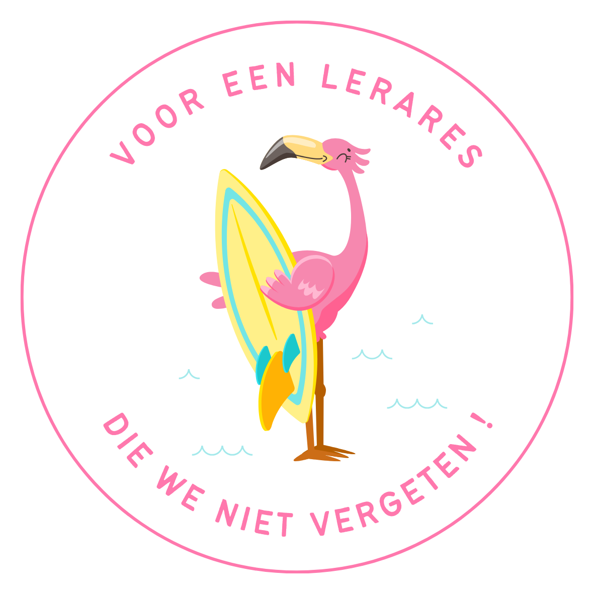 voor een lerares die we niet vergeten